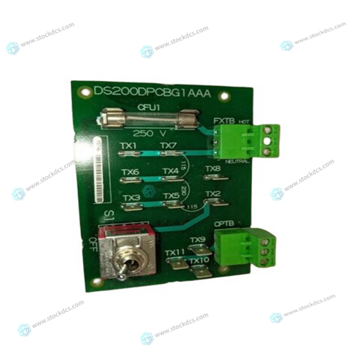 GE DS200FCRRG2A Contact DC module