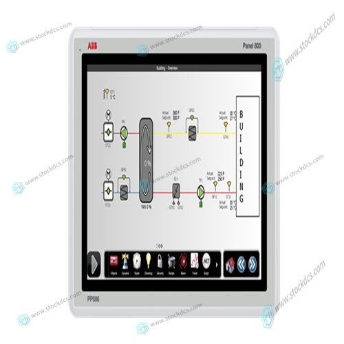 ABB PP886 3BSE092980R1 Touch screen