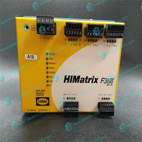 HIMA F3 DIO 8/8 01 Accessory drive