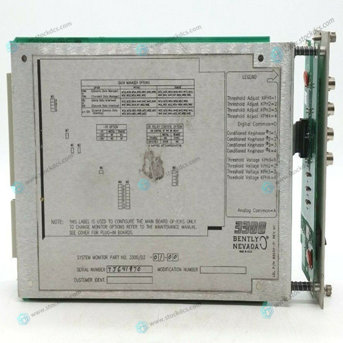 BENTLY 3500/45-01-00 Vibration card