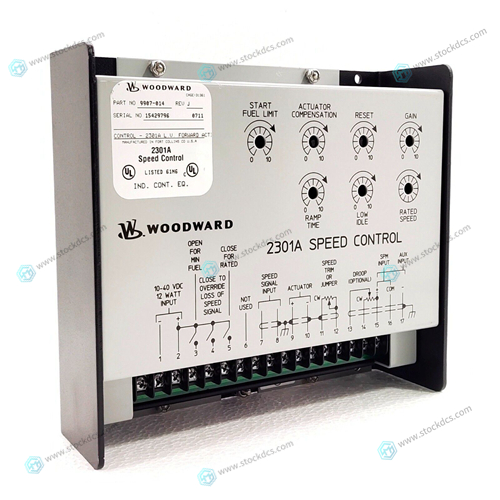 Woodward 2301A 9907-014 speed controller