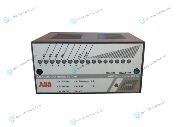 ABB ICSA04B5 Switching value module