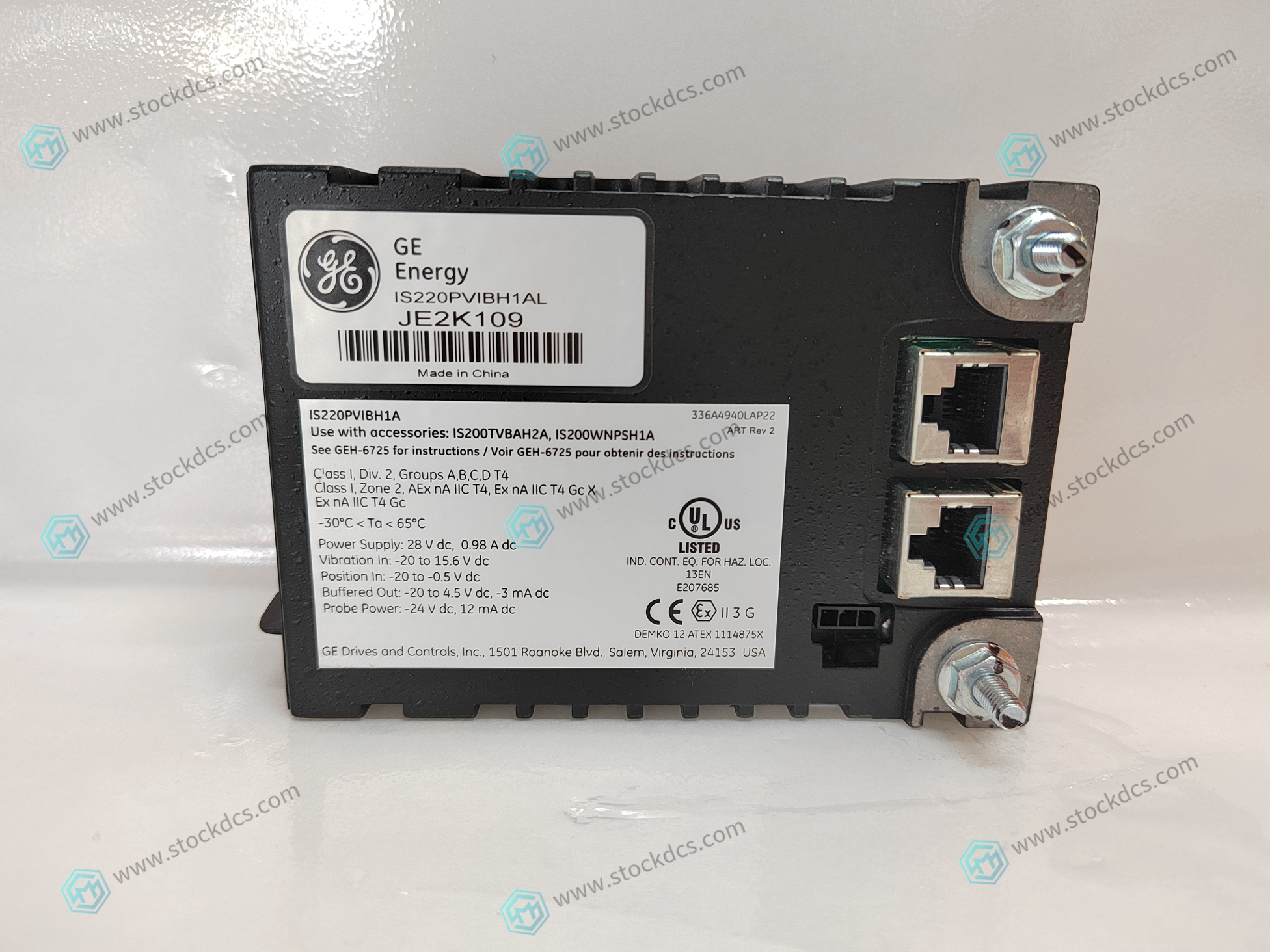 GE IS220PVIBH1A 336A4940CSP16 Industrial