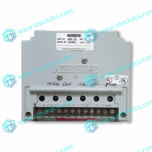 Woodward 8290191 Speed Controller