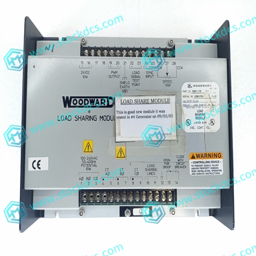 Woodward 9907-175 Control Panel