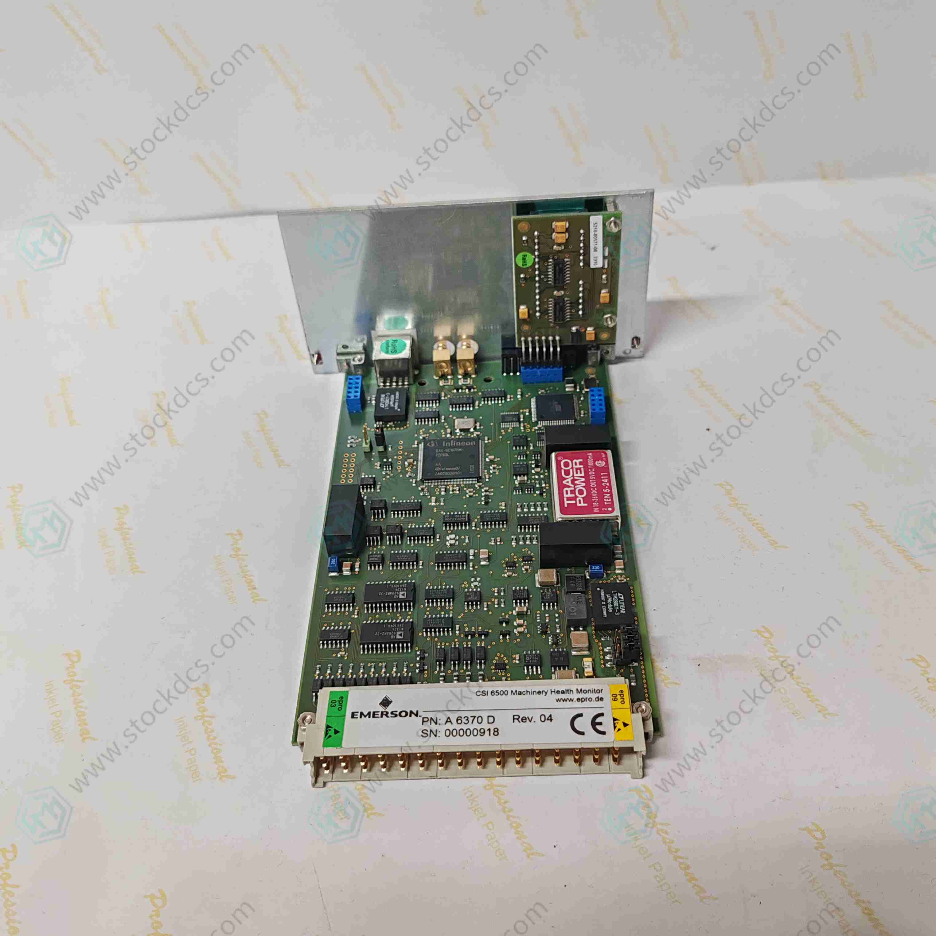 EMERSON A6370D Analog Input Card
