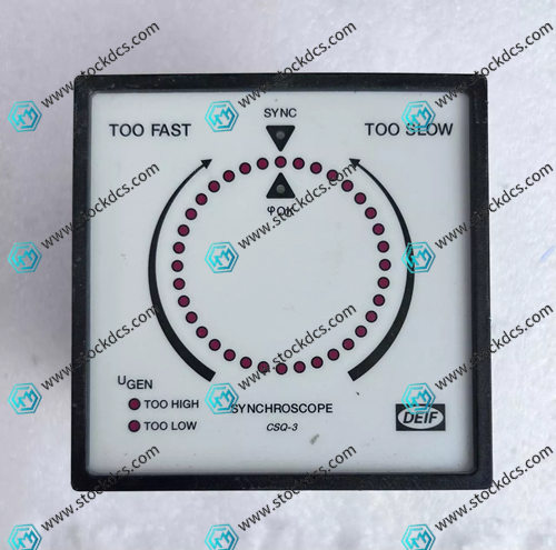 DEIF CSQ-3 multifunctional synchronizer